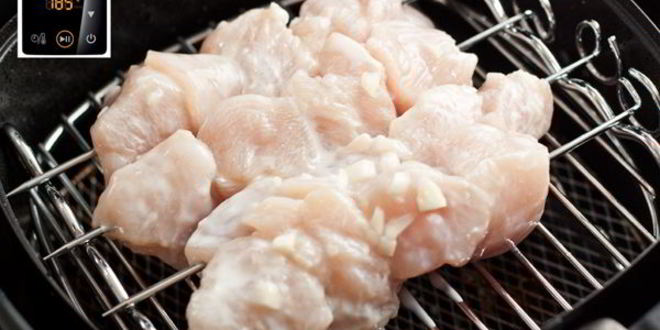 Рецепт сочные шашлычки из куриной грудки