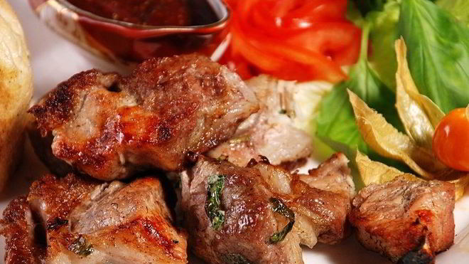 Рецепт Свиной шашлык в мультиварке