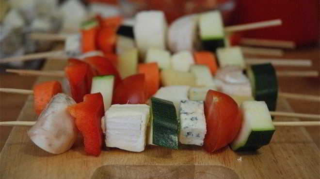 Рецепт Вегетерианские шашлычки