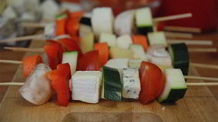 Рецепт Вегетерианские шашлычки