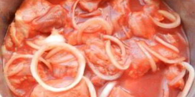 Рецепт вкусный маринад для шашлыка из свинины