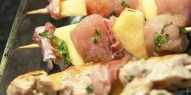 Рецепт экзотический шашлык