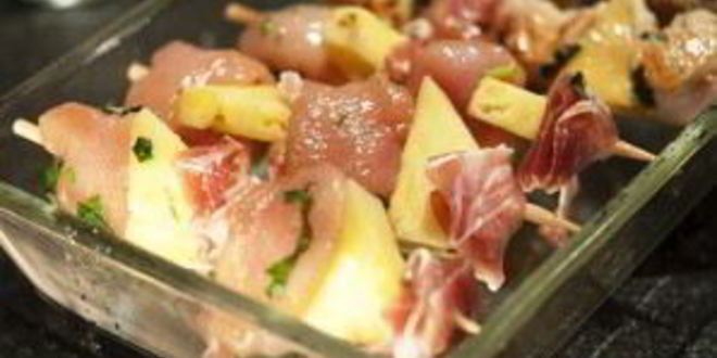 Рецепт экзотический шашлык