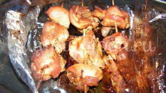 Рецепт Зимний шашлычок