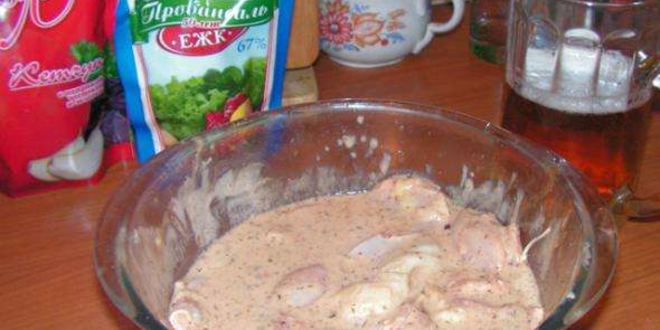 Рецепт зимний шашлычок