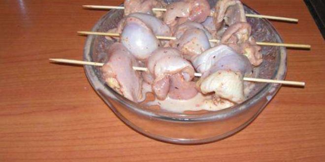 Рецепт зимний шашлычок