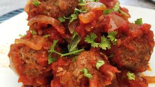 Рецепт Говяжьи тефтели с булгуром