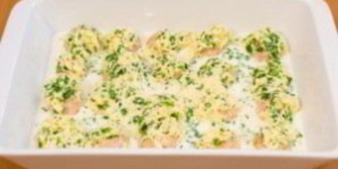 Рецепт куриные тефтели под сливочным соусом