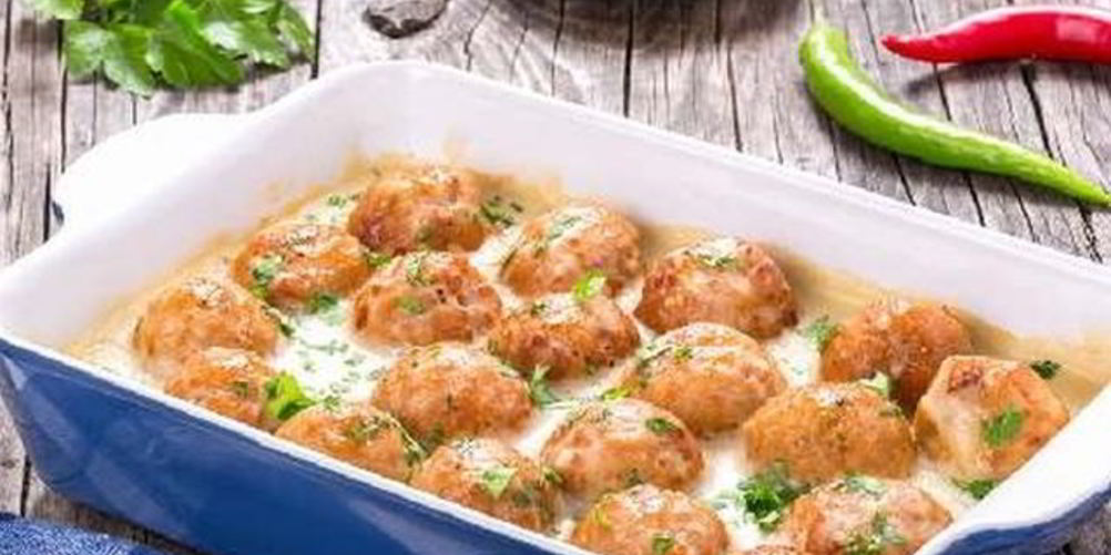 Как приготовить куриные тефтели с йогуртовым соусом