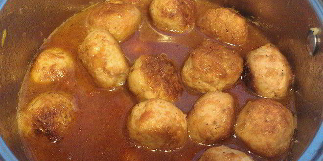 Рецепт куриные тефтели с тыквой