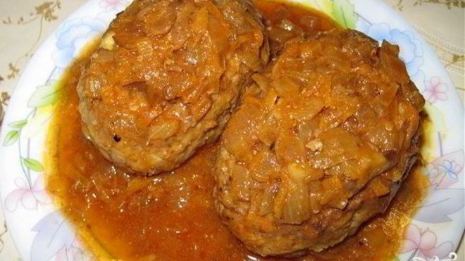 Рецепт Ленивые тефтели