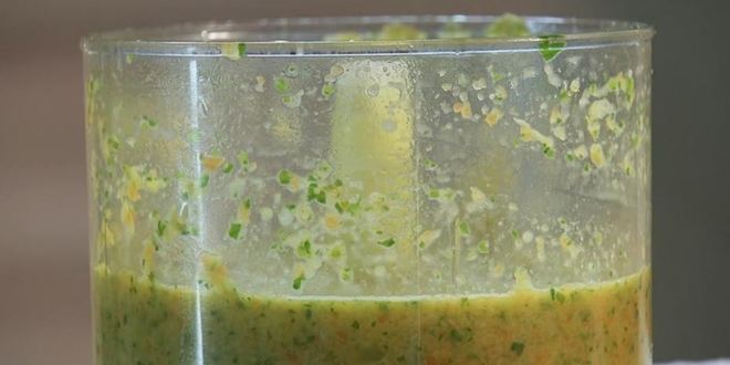 Рецепт тефтели из сельдерея с овощным соусом