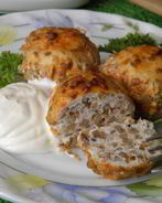 Тефтели с гречкой в духовке