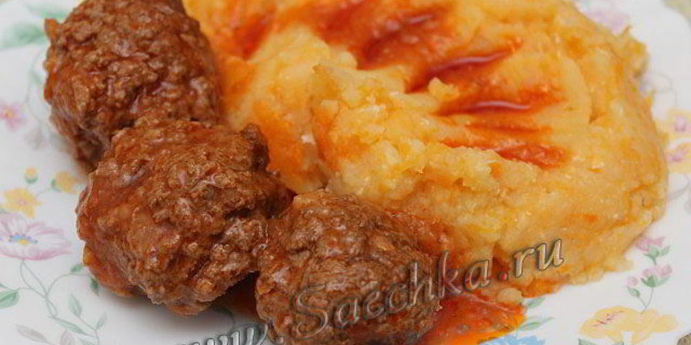 Как приготовить тефтели с подливкой семь веселых нот