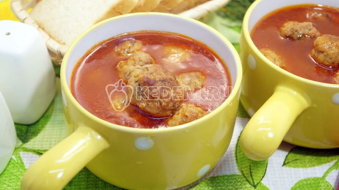 Рецепт Тефтели с подливкой