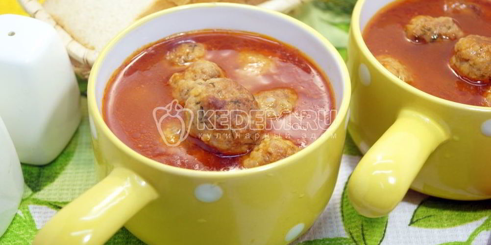 Как приготовить тефтели с подливкой