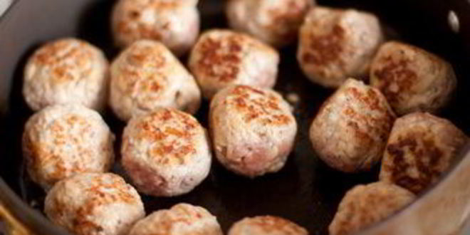 Рецепт тефтели с яблоком