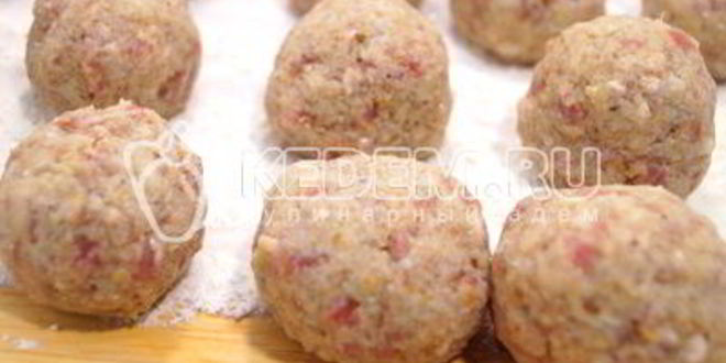 Рецепт тефтели в духовке