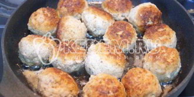 Рецепт тефтели в духовке