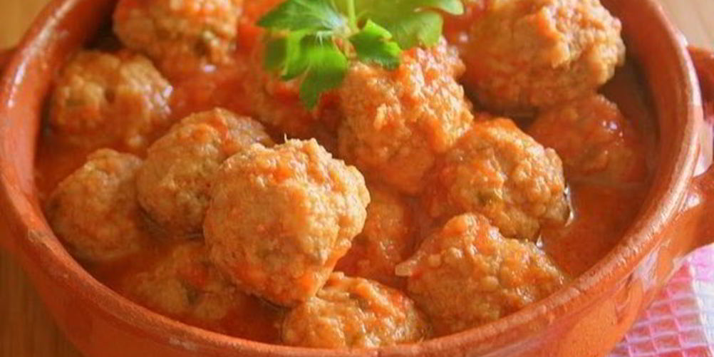 Рецепт тефтели с рисом и овощами