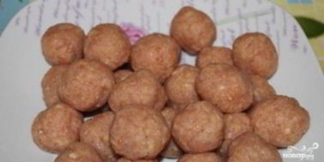 Рецепт тефтели в молочном соусе