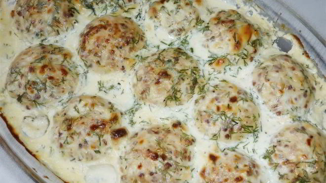 Рецепт Тефтельки из курицы и гречки в соусе