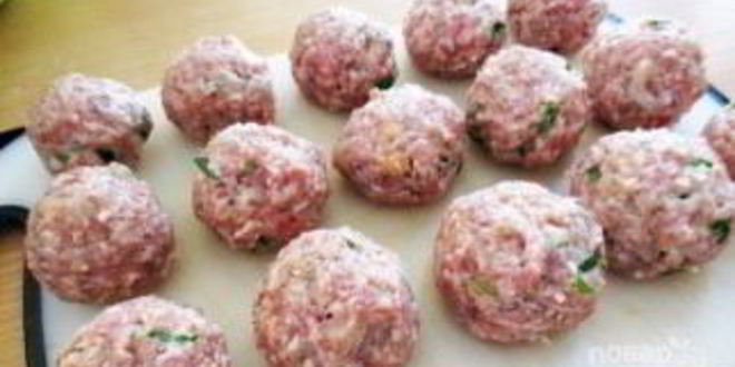 Рецепт тефтельки в томатном соусе