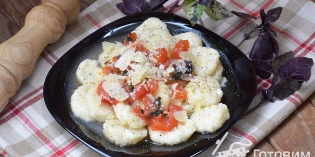 Рецепт творожные клецки с шоколадом