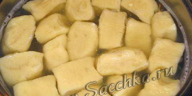 Рецепт ленивые картофельные вареники