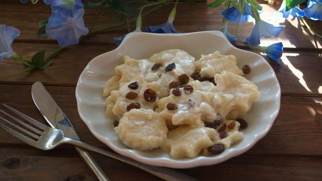 Рецепт Ленивые вареники для ребенка