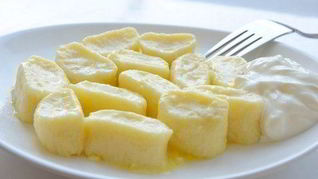 Рецепт Ленивые вареники из творога к завтраку