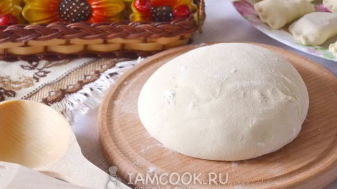 Рецепт Тесто для вареников на молоке