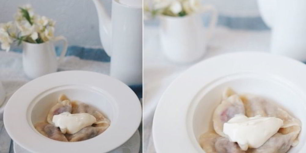 Как приготовить вареники с брусникой