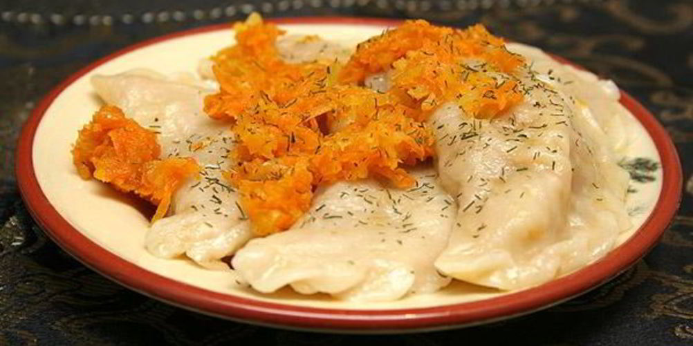 Рецепт вареники с грибами