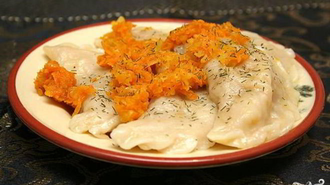 Рецепт Вареники с капустой