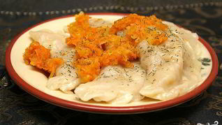 Рецепт Вареники с капустой