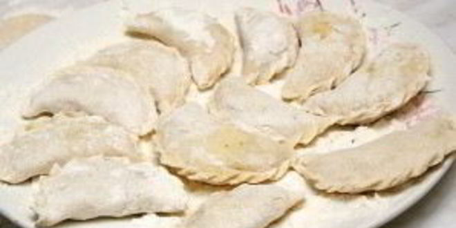 Рецепт вареников с капустого