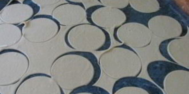 Рецепт вареники с малиной