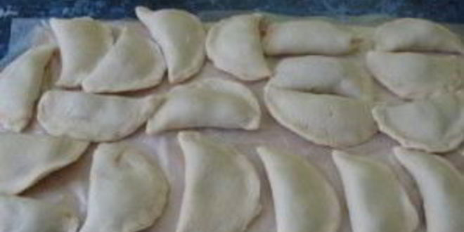 Рецепт вареники с малиной