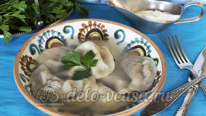 Рецепт Вареники с мясом