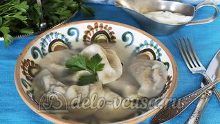 Рецепт Вареники с мясом