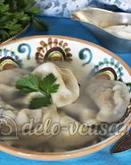 Вареники с мясом