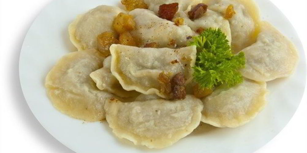 Как приготовить вареники с шкварками