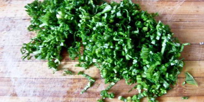 Рецепт вареники с творогом и черемшой