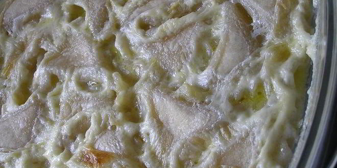 Рецепт вареники с творогом, запеченные в сливках