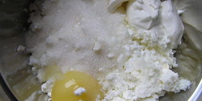 Рецепт вареники с творогом, запеченные в сливках