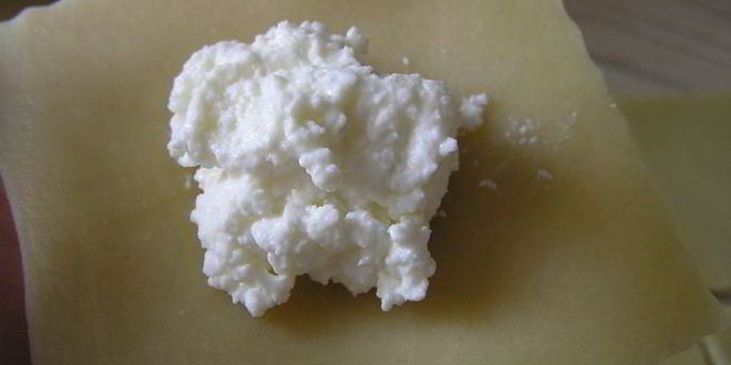 Рецепт вареники с творогом, запеченные в сливках