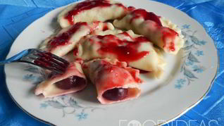 Рецепт Вареники с вишней