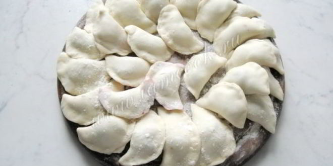 Рецепт вареники с замороженной вишней