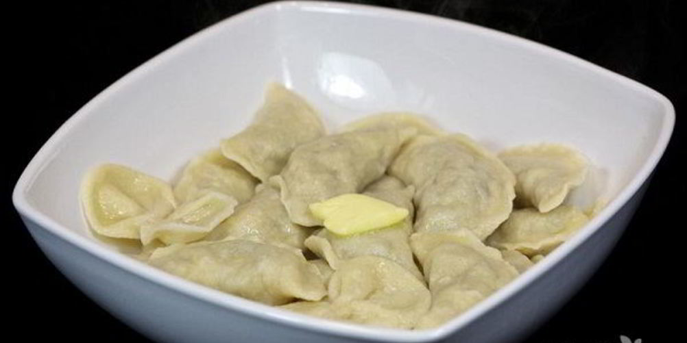 Как приготовить вареники с жареными грибами